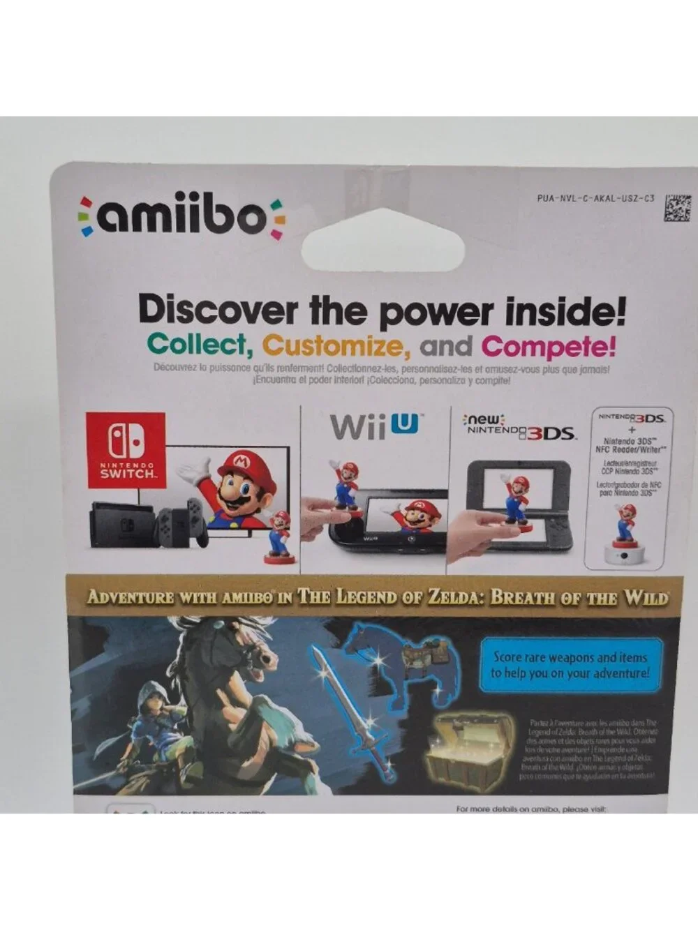 Link Rider amiibo The Legend of Zelda Breath of the Wild Brand New Sealed